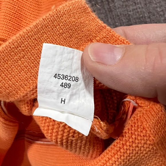 Vintage IZOD Striped Sweater Mens Medium Pullover Heavy Knit Made In Australia - Picture 4 of 9